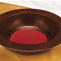Walnut Stain Offering Plate