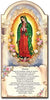 Catholic & Religious Gifts, Plaque Wood Wall OL Guadalupe Spanish 8"