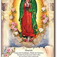 Catholic & Religious Gifts, Plaque Wood Wall OL Guadalupe Spanish 8"
