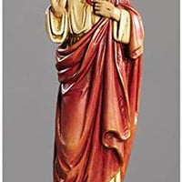 12" Val Gardena Sacred Heart Statue
