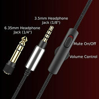 PHILIPS Over The Ear Studio Headphones for Recording Open Back Gaming Headset with Microphone Studio Monitor Headphones for PC DJ Music Piano Guitar with Detachable Mic and Audio Jack SHP9600MB