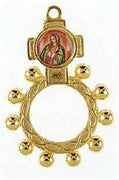 12pc Catholic & Religious Gifts, Rosary Finger Decade OL Guadalupe