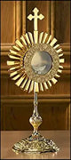Cross Monstrance With Luna