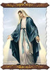 Catholic & Religious Gifts, Scroll Lady Grace; Size 8" X 10"