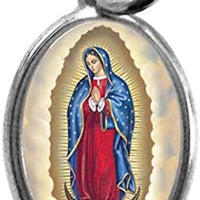 Catholic & Religious Gifts, Pendant Silver Our Lady OL Guadalupe 12pc