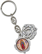 12pc Catholic & Religious Gifts, KEY CHAIN OL GUADALUPE