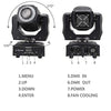 Moving Head Dj Lights LED Stage Lights DMX 24 GOBO 3 Beam Light Stage Lights Package for Disco, Nightclub, Party, Wedding