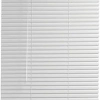 46x64" Cordless 1" Vinyl Mini Blind White