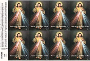 Catholic & Religious Gifts, 8UP Divine Mercy Spanish 25/200