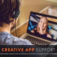 Sound Blaster JAM V2 On-Ear Lightweight Bluetooth 5.0 Wireless Headphones with USB-C, Low Latency, HD, Multipoint Connectivity, Voice Detection and Noise Reduction, 22 Hours Battery Life (Renewed)