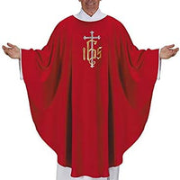 IHS Chasuble Red
