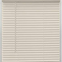36" x 60" Alabaster 1" Mini Vinyl Cordless Window Blind (W x L)