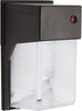 LED Wall Pack, 27 Watt, 120 Volt, Bronze, Photocell