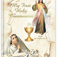 Catholic & Religious Gifts, First Communion Missal Girl English Large Divine Mercy