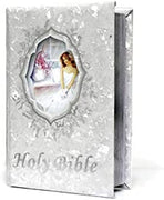 Catholic & Religious Gifts, XV Silver Old Jerusalem Version Bible ABRIDGE English