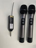 TONOR Wireless Microphone, UHF Dual Cordless Metal Dynamic Mic System with Rechargeable Receiver, for Karaoke Singing, Wedding, DJ, Party, Speech, Church, Class Use, 200ft (TW-630)