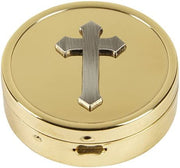 Cross Embossed Pyx - 3/pk
