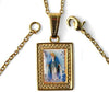 Catholic & Religious Gifts, Photo Charm & Necklace Lady Grace GLD Layered DLX Box