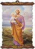 Catholic & Religious Gifts, Scroll ST Joseph; Size 8" X 10"