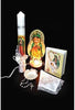 Catholic & Religious Gifts, BAPTISM GIFT SET SPANISH NEUTRAL W/GUADALUPE NITELIGHT