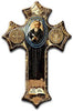 12pc Catholic & Religious Gifts, Small Crucifix ST Benedict (25 PCS MIN)