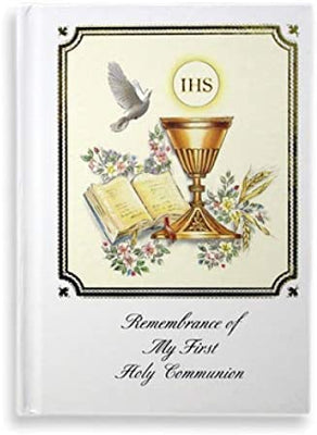 Catholic & Religious Gifts, First Communion Missal Hard Cover English Neutral Large