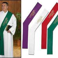 Christian Brands Alpha Omega Deacon Stole 4/Set