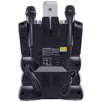 Karaoke USA Karaoke System - Portable, Black (GF844)
