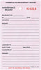 Maintenance Request - White - 100 Pack - Triplicate