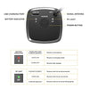 TONOR Wireless Microphone, UHF Dual Cordless Metal Dynamic Mic System with Rechargeable Receiver, for Karaoke Singing, Wedding, DJ, Party, Speech, Church, Class Use, 200ft (TW-630)