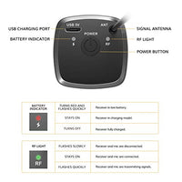 TONOR Wireless Microphone, UHF Dual Cordless Metal Dynamic Mic System with Rechargeable Receiver, for Karaoke Singing, Wedding, DJ, Party, Speech, Church, Class Use, 200ft (TW-630)