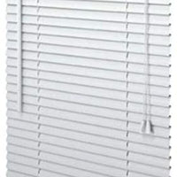 25W x72L Cordless 1" Vinyl Mini Blind White (WxL)