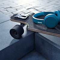 PHILIPS H4205 On-Ear Wireless Headphones with 32mm Drivers and BASS Boost on-Demand, Blue