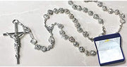 Catholic & Religious Gifts, Rosary Silver Beads & Deluxe Box