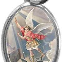 Catholic & Religious Gifts, Pendant Silver ST Michael Archangel 12pc