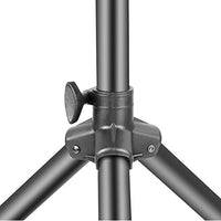 Neewer Deluxe 36.2-51.2 inches/92-130 centimeters Adjustable and Collapsible Heavy-Duty Laptop Stand with Solid Tripod Base and Non-slip Rubber Caps, Black