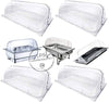 4 PACK Full Size Roll Top Chafing Dish Clear Plastic Pan Display Cover Chafer by lowpricesupply