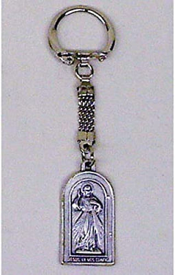 12pc Catholic & Religious Gifts, KEY CHAIN DIVINE MERCY