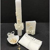 Catholic & Religious Gifts, BAPTISM GIFT SET GOLD ENGLISH