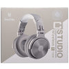 OneOdio Bluetooth Over Ear Headphones - Wireless/Wired 110 Hrs Stereo Sound Bluetooth Foldable Headsets with Deep Bass 50mm Neodymium Drivers for PC/Phone - Studio Wireless Pro C, Champagne Gold