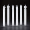 CB Church Supply Candlelight Service Glow Stick Vigil Candles by Will & Baumer, 12-Count, White