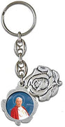 12pc Catholic & Religious Gifts, KEY CHAIN POPE JOHN PAUL II