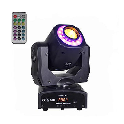 Moving Head Dj Lights LED Stage Lights DMX 24 GOBO 3 Beam Light Stage Lights Package for Disco, Nightclub, Party, Wedding