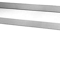 12" X 84" Stainless Steel Wall Shelf | 340 lb. Capacity | 18 Gauge NSF Silver