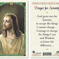 Catholic & Religious Gifts, Head of Christ - Prayer for Serenity 25/PKG