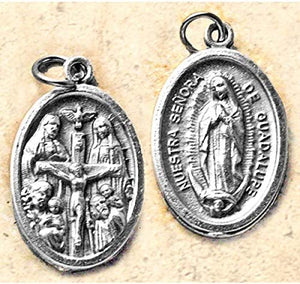 Catholic & Religious Gifts, 25pc OXY Medal 4-Way Guadalupe