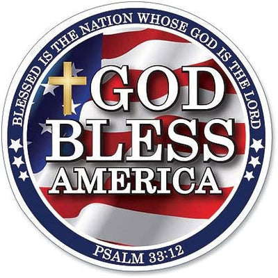 God Bless America Psalm 33:12 Scripture 