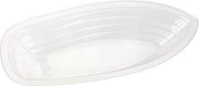 500 Clear Plastic 12 oz Disposable Banana Split Ice Cream Dessert Bowl Boats by Low Price Supply