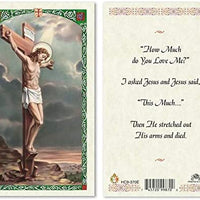 Catholic & Religious Gifts, Crucifixion - I Asked Jesus 25/PKG