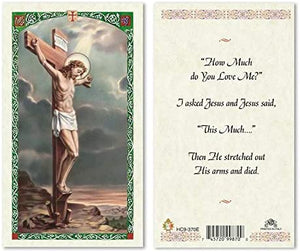 Catholic & Religious Gifts, Crucifixion - I Asked Jesus 25/PKG